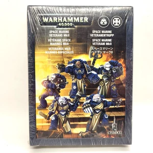 Space Marine Veterans MkII Armor EXTREMELY RARE SEALED OOP Warhammer 40k VINTAGE - Picture 1 of 2