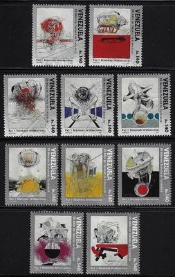 Venezuela: 1997; Scott 1570, Tlatelolco treaty nuclear weaponds, Used, EBV1675 - Image 1 of 2