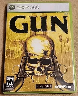 Gun (Microsoft Xbox 360, 2005) CIB w/Manual, Complete - Image 1 of 4