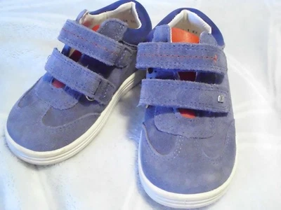 Elefanten Kinderschuhe Lauflerner, Gr. 22, blau-rot, Leder, mittel, Unisex - Bild 1 von 4