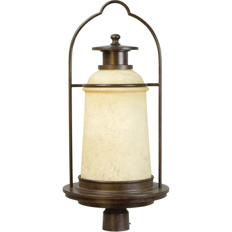 Craftmade Z4725-98 Portofino 1 Light 27.5 inch Aged Bronze Post Mount - Image 1 of 1