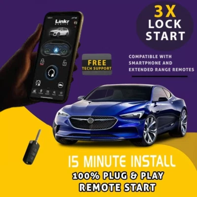 Smartphone App + Plug & Play Remote Start fits: 2007-2010 Acura RDX w/ Key Start - Image 1 of 4