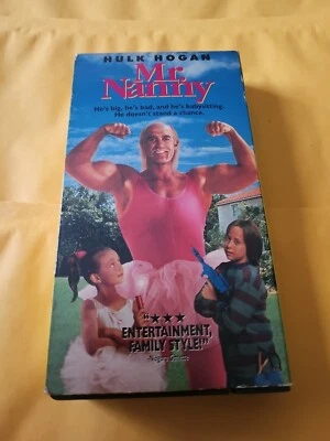 Mr. Nanny VHS Hulk Hogan Family Comedy Cult Classic New Line Home Video - Image 1 of 4