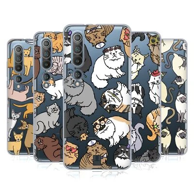 FUNDA DE GEL SUAVE HEAD CASE DESIGNS PATRONES RAZA GATO PARA TELÉFONOS XIAOMI. Foto 1 de 4