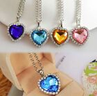 Necklace Necklace Zirconia Crystal Chain Heart of the Ocean Titanic Jewelry 