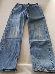 Polo Ralph Lauren Blue Jeans Boys Size 14 Classic Straight Leg Cotton USA flag - Picture 1 of 12