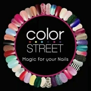 Color Street Nail Polish Strips Glitters / Design /French/ Solid New