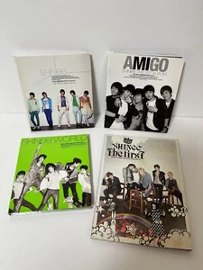 CD SHINee The First Album SHINee Replay Hello Amigo World Korea Press 4 set - Picture 1 of 5