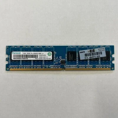 Ramaxel 1GB DDR2 RAM PC2-6400U 800MHz non-ECC Unbuffered DIMM RML1520EC48D7W-800 - Image 1 of 4