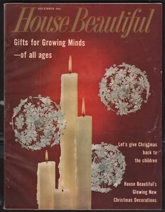 HOUSE BEAUTIFUL MAGAZINE - DECEMBER 1960 - STORIES - ADS  - VERY GOOD - Imagen 1 de 2