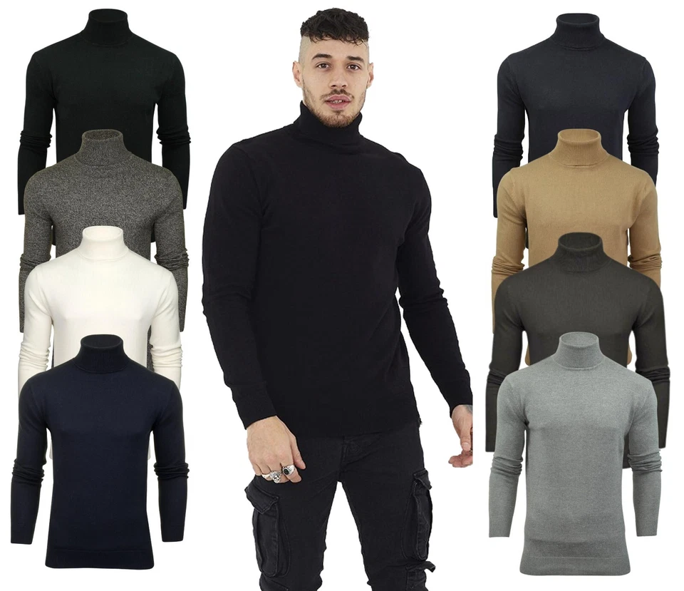 Suéter Pullover Para Hombres Cuello Redondo Tortuga Brave Soul Tejido Manga Larga Foto 1 de 1
