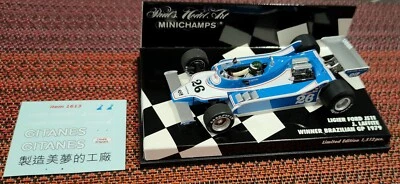 Minichamps 400790126 Ligier JS11 Winner Brazilian GP 1979 Jacques Laffite 1/43  - Immagine 1 di 4