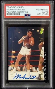 Muhammad Ali Signed 1992 Classic Card PSA Authenticated - Picture 1 of 2