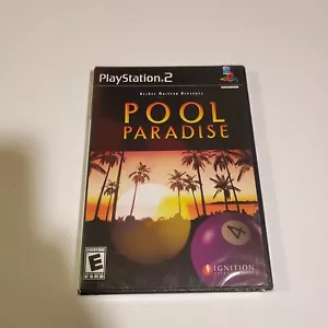 Pool Paradise (PlayStation 2 PS2, 2004) ☆ SEALED ☆ Brand New ☆ DISC LOOSE ☆ - Picture 1 of 10