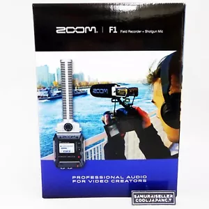 ZOOM F1-SP F1 Field Recorder + Shotgun Mic Portable Digital Handy Recorder NEW - Picture 1 of 10