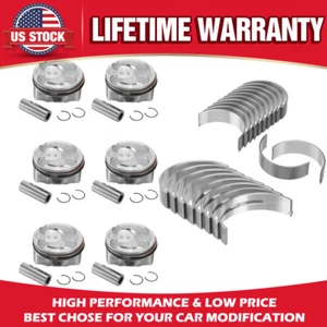 Engine Pistons + Main & Rod Bearings for 2011-2020 KIA Sorento Sedona 3.3L V6 US - Picture 1 of 14