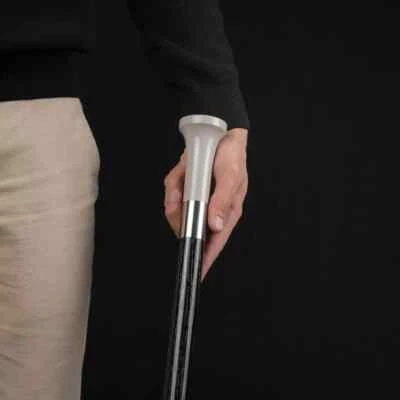 Шикарные трости для ходьбы для мужчин и женщин капри с серой ручкой трости для ходьбы - Изображение 1 из 4