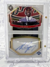 2020 Panini Limited Michael Vick Draft Day Signature /25 Auto Atlanta Falcons