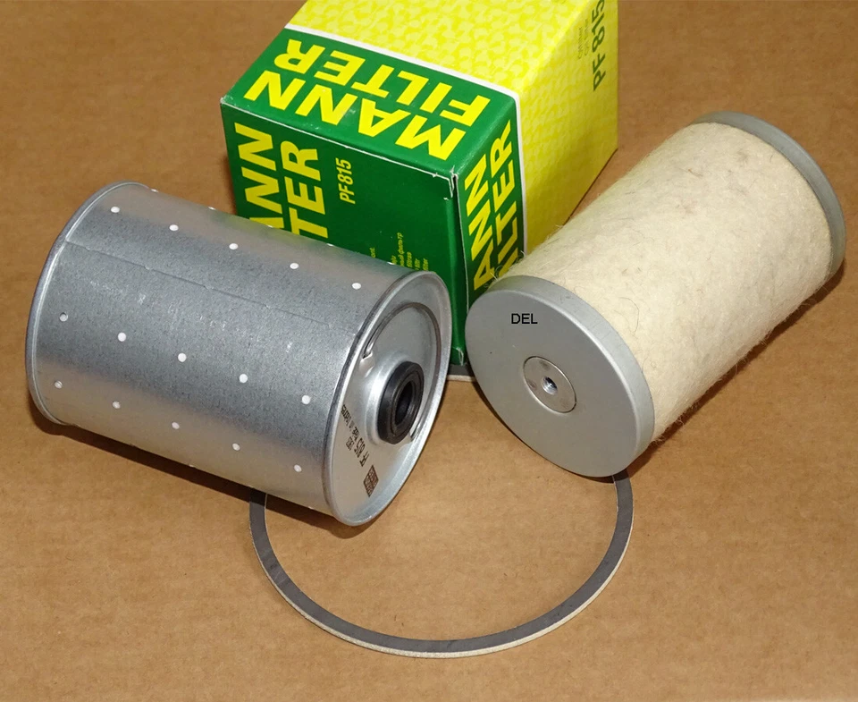 MANN PF815 Ölfilter + Dichtring + Tankfilter Deutz D25 D30 F2L712 Dieselfilter  - Bild 1 von 1