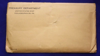 1957 U.S. PROOF SET.  The Coins are U.S. Mint Sealed in a flat cello. - Image 1 of 3