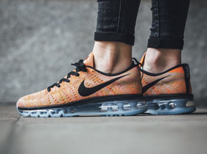 Mujer Air Max 270 Flyknit Hielo guayaba/Polvo desierto/Blanco/Beige  partícula | Lifestyle Nike — Grupozyn