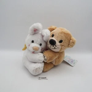 Suzy's Zoo Teddy Bear Rabbit C1005 Boof Lulla Hugging Plush 5.5" Toy Doll Japan - Picture 1 of 8