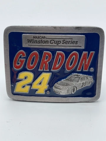 Jeff Gordon #24 Pewter Belt Buckle NASCAR 1998 Limited Edition Cover