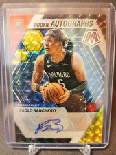 2022-23 Panini PAOLO BANCHERO Rookie Prizm Mosaic AUTO Orlando Magic