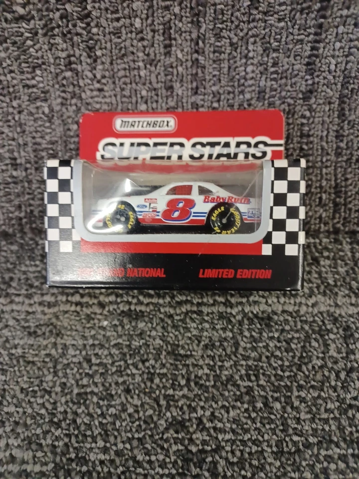 1:64th Scale #8 Baby Ruth Diecast Car By Matchbox - Image 1 of 1