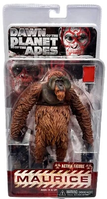 Figura de acción NECA Dawn of the Planet of the Apes Maurice de colección nueva Foto 1 de 4