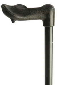 Atlas Extra Strong Fischer Black Adjustable Walking Cane - Right hand - Picture 1 of 4