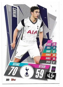 N.Tot9 Harry Winks Tottenham Hotspur - 2020 Match Attax 21 Topps