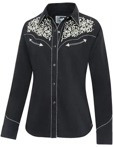 Damenbluse Westernbluse Country Cowgirl Western Stars & Stripes »HOLLY« - Bild 1 von 3