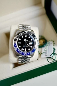 BNIB Rolex GMT-Master Batman Jubilee Bracelet - 126710BLNR  2024 BNIB Full Set - Picture 1 of 19