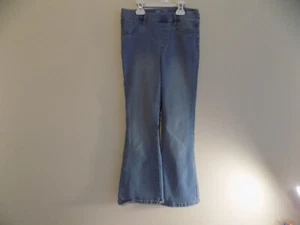 WONDER NATION GIRLS FLARE JEANS L 10 - 12 BLUE - Picture 1 of 7