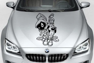CAMIÓN COCHE CALCOMANÍA VINILO PERRO MARVIN EL MARCIANO Y K9 - Imagen 1 de 1