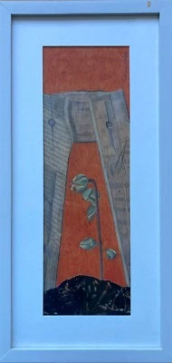 Collage Nr1 Uwe Michelsen Freienwill 41,8 x 34 cm Holz und Pflanze - Bild 1 von 4