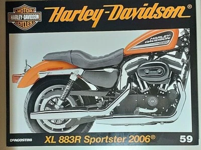 DeAgostini Harley Davidson Fatboy. Scala 1:4 .Parte H.D.059 + fascicolo e pagine - Immagine 1 di 4