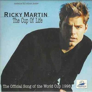 RICKY MARTIN - THE CUP OF LIFE CD DISC 1998 K58 - Picture 1 of 1
