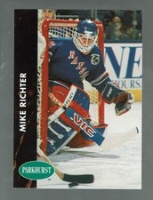 1991-92.    Parkhurst     Mike Richter.      #117