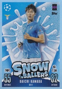 Topps Match Attax Champions League 23/24 Snow Ballers SB 12 Daichi Kamada