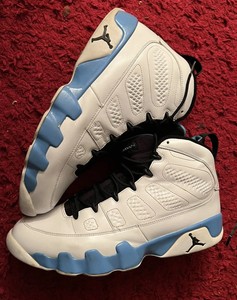 all white jordan 9