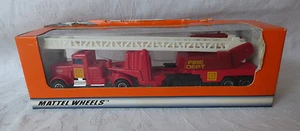 Matchbox Convoy CY-13 Peterbilt motore antincendio - vigili del fuoco - Made in China - Foto 1 di 2