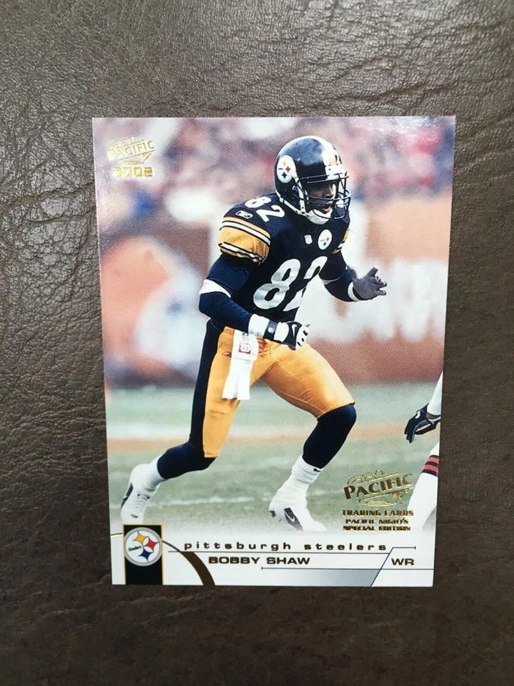 2002 Pacific Bobby Shaw  Pacific Nights special edition card  Steelers  # 7 / 10 - Image 1 of 2