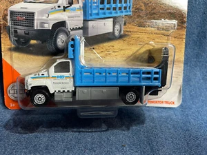 Matchbox Working Rigs GMC 3500 Attenuator Truck - Picture 1 of 10