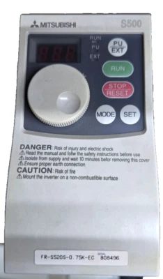 Mitsubishi FR-S520S-0.75K-EC 0.75KW 220V Foto 1 de 2