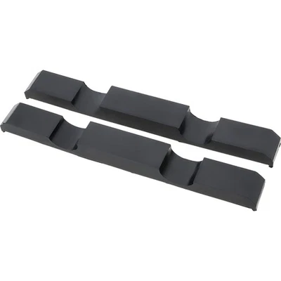 1963-66 Chevy GMC Pickup Panel Suburban; Almofadas de montagem do radiador superior; Par - Imagem 1 de 4