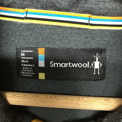 Smartwool Smartloft Yellow Gray Full Zip Lightweight Jacket Sz M - Image 1 of 4