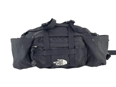 The North Face Waist Bag Lumbar Fanny Pack Hiking Black Vintage  - Image 1 of 4