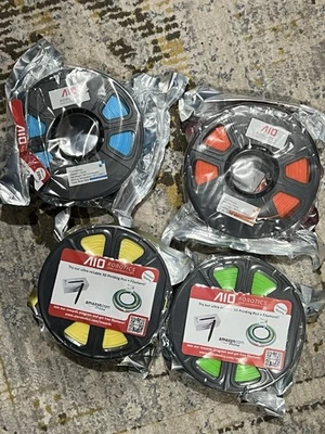 AIO Robotics PLA 3D printer filament. 1.75mm. 4 Rolls 500g Each - Image 1 of 4